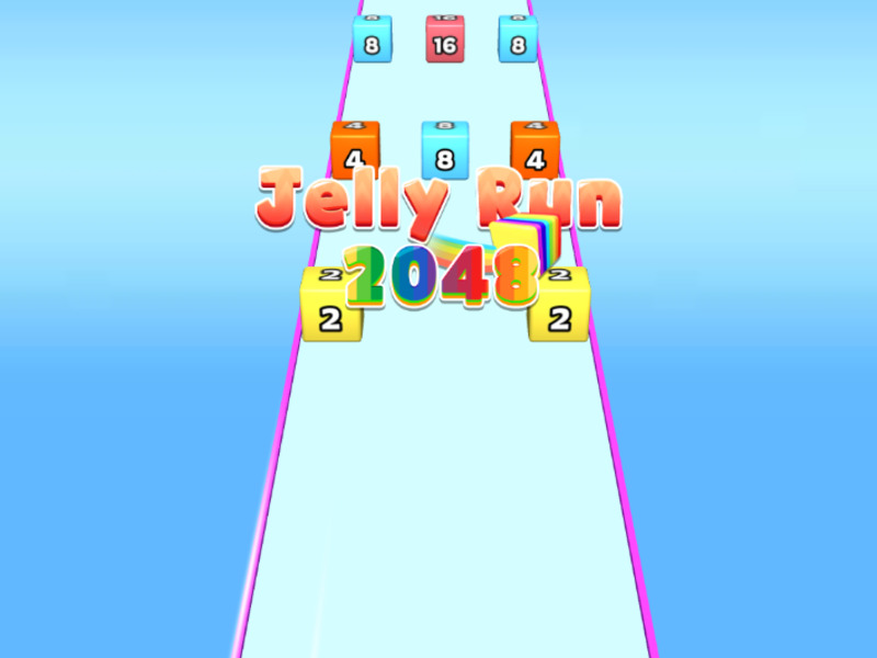 Jelly Run 2048 เกมออนไลน์