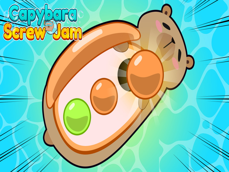 Capybara Screw Smam เกมออนไลน์
