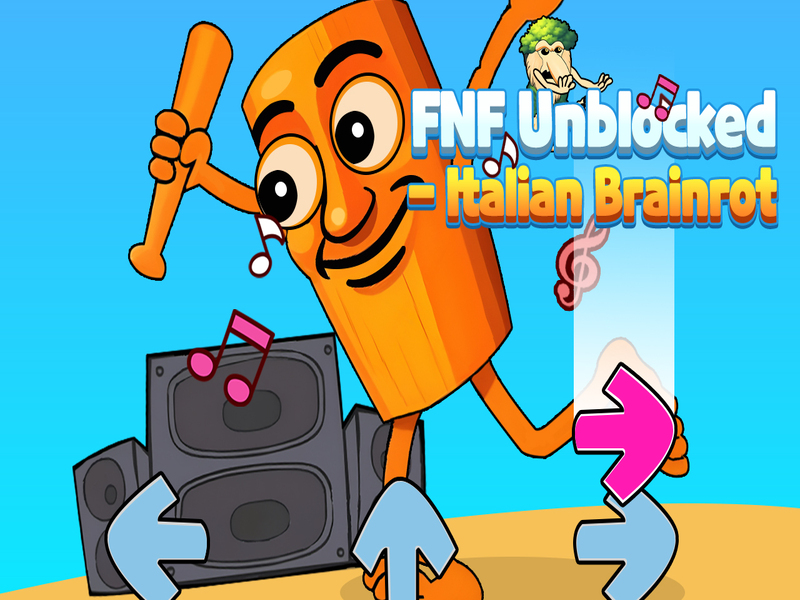 FNF ยังไม่ปิดกั้น Brainrot อิตาลี เกมออนไลน์