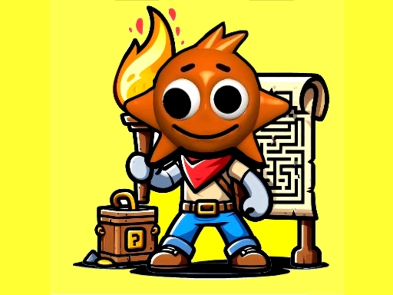 Sprunki Torches Maze เกมออนไลน์
