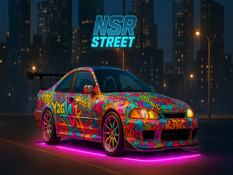 การแข่งรถ NSR Street เกมออนไลน์