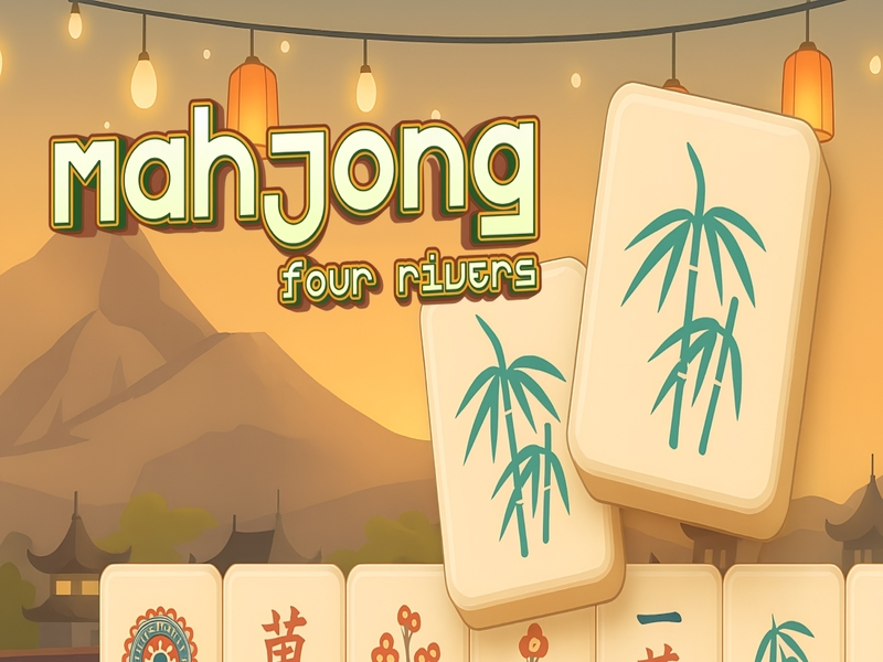 Mahjong Four Rivers เกมออนไลน์