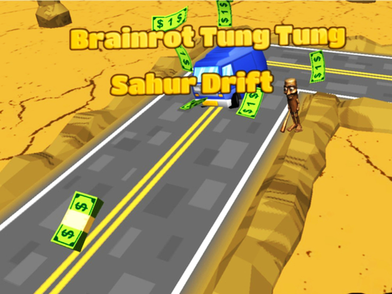 Brainrot Tung Tung Sahur ดริฟท์ เกมออนไลน์