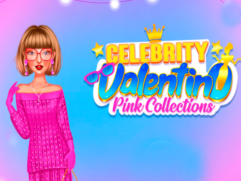 คอลเล็กชั่นสีชมพู Valentino ผู้มีชื่อเสียง เกมออนไลน์