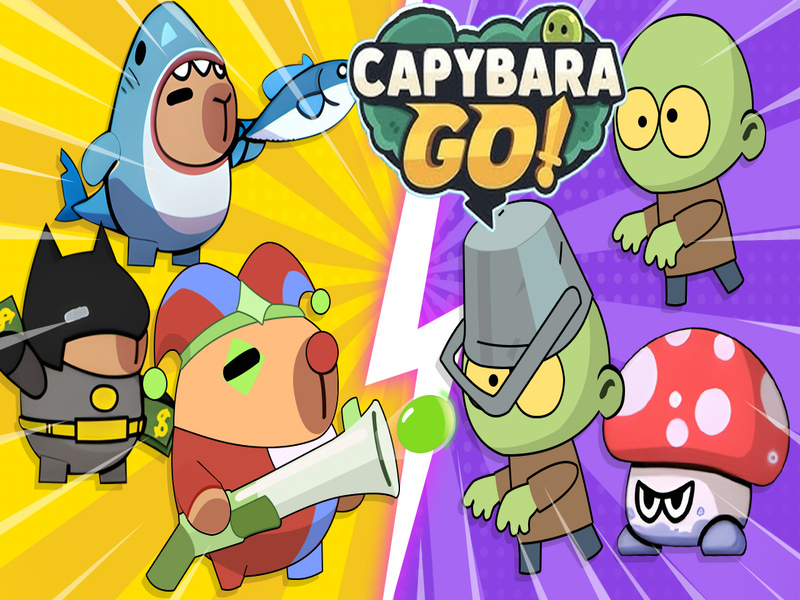 Capybara Go! เกมออนไลน์