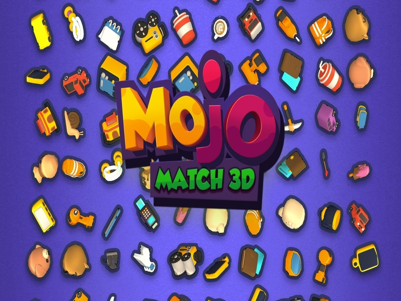 Mojo Match 3D เกมออนไลน์