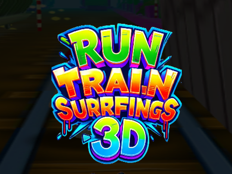 รถไฟเล่นกระดานโต้คลื่น 3 มิติ เกมออนไลน์
