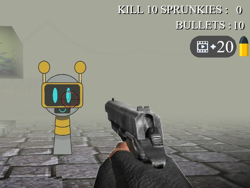 Sprunki 3D Shooter เกมออนไลน์