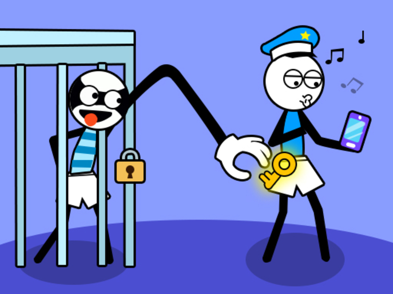 สติก stickman Troll Thief เกมออนไลน์