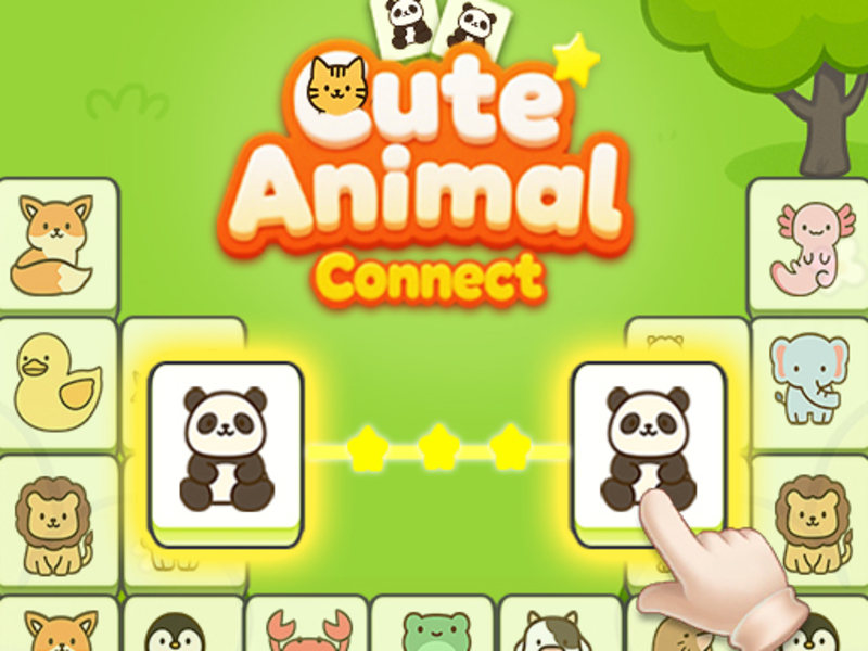 Cute Critters Connect เกมออนไลน์
