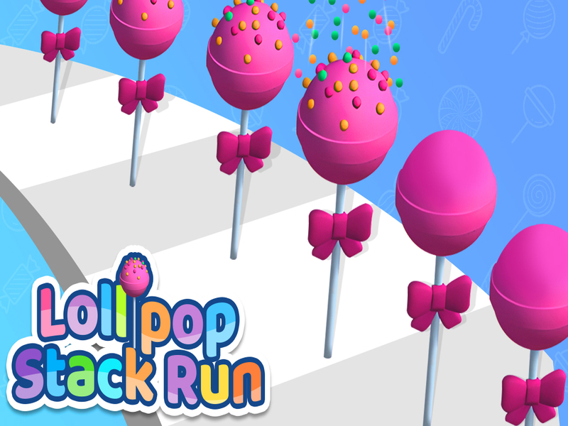 Lollipop Stack Run เกมออนไลน์