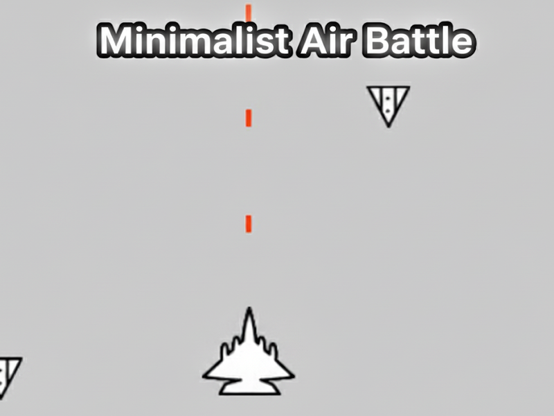 การต่อสู้ทางอากาศที่เรียบง่าย เกมออนไลน์