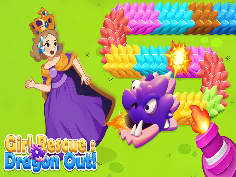 Girl Rescue Dragon Out เกมออนไลน์